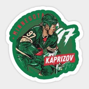 Kirill Kaprizov Minnesota Dots Sticker